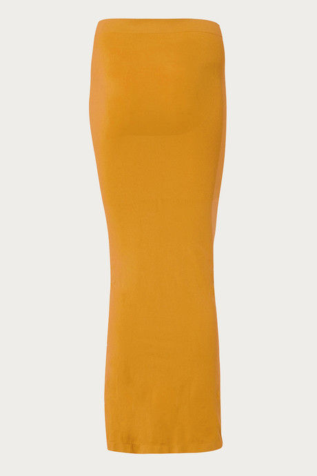 Zivame All Day Seamless Slit Mermaid Saree Shapewear - Mustard — image 12