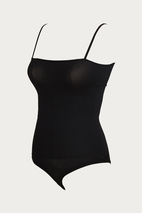 Zivame All Day Bodysuit With Bust - Black — image 7