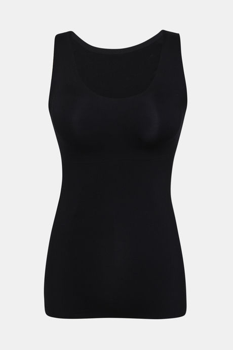 Zivame All Day Miracle Shaping Tank With Removable Padding - Black — image 12