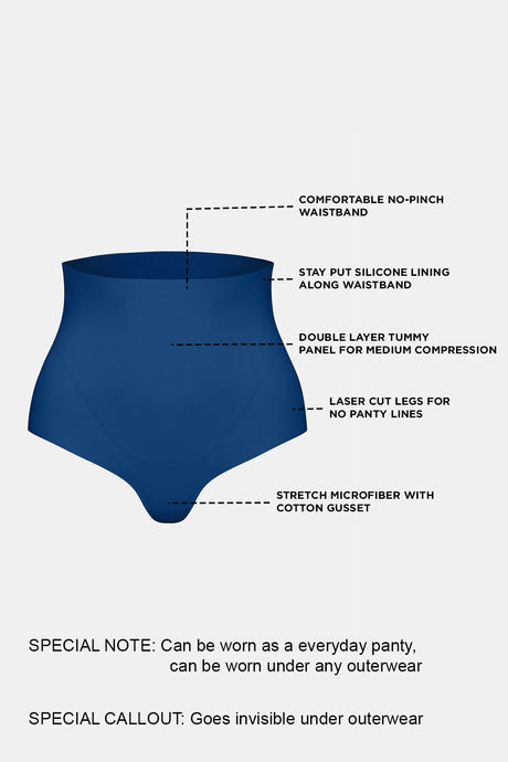 Zivame All Day Light Weight Midwaist Brief - Poseidon — image 14