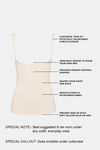 Zivame All Day Light Weight Shaping Vest - Oyster White — thumbnail 14