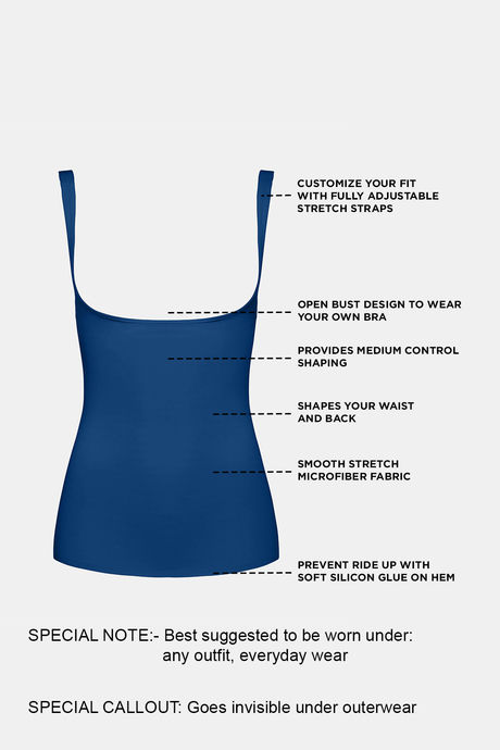 Zivame All Day Light Weight Shaping Vest - Poseidon — image 14