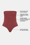 Zivame All Day Seamless Highwaist Brief - Wild Ginger — thumbnail 15