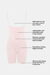 Zivame All Day Seamless Knee Length Bodysuit - Crystal Rose — thumbnail 15