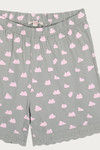 Zivame Crazy Farm Printed Cotton Shorts- Grey N Print — thumbnail 9