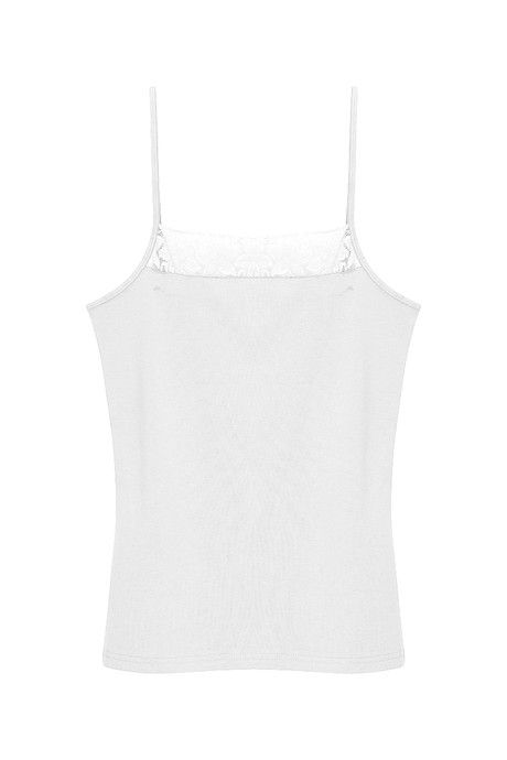 

Zivame Square Neck Camisole White, Whites