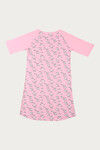 Zivame Crazy Sheep Cotton Short Length Nightdress - Pink — thumbnail 7