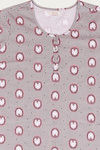 Zivame Cotton Knee Length Nightdress - Brown N Print — thumbnail 9