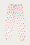 Zivame Tropical Fizz Knit Cotton Pyjama - White — thumbnail 8