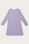 Zivame Three Musketeers Cotton Short Length Nightdress - Purple — thumbnail 8