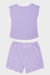 Zivame Three Musketeers Cotton Shorts Set- Blue N Print — thumbnail 8