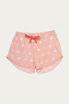 Zivame Happy-Go Cotton Shorts Set - Pink N Print — thumbnail 8