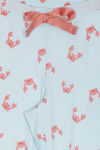 Zivame Sea Life Knit Cotton Pyjama Set- Blue N Print — thumbnail 9