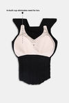 Zivame Thermal Bra Top With Inbuilt Cups - Black — thumbnail 7