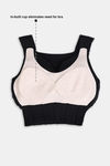 Zivame Thermal Bra Top With Inbuilt Cups - Black — thumbnail 7