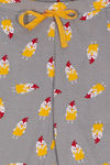 Zivame Hen Party Knit Cotton Capri - Grey — thumbnail 8