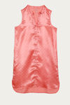 Zivame Satin Stripes N Polkas Polyester Mid Length Nightdress - Pink N Print — thumbnail 5