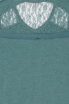 Zivame Spring Love Polyester Mid Length Nightdress - Green — thumbnail 7