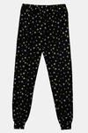Zivame Tropical Animal Print Butter-Soft Poly Knit Pyjama - Black — thumbnail 6
