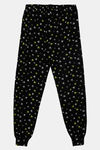 Zivame Tropical Animal Print Butter-Soft Poly Knit Pyjama - Black — thumbnail 7