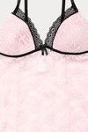 Zivame Lace N Mesh Babydoll - Light Pink — thumbnail 8
