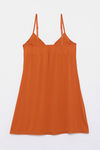 Zivame Lace N Mesh Babydoll With Thong - Autumn Maple — thumbnail 5