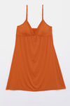 Zivame Lace N Mesh Babydoll With Thong - Autumn Maple — thumbnail 6