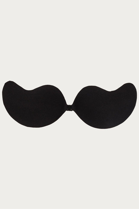 Zivame Padded Non Wired Low Coverage Stick On Bra - Black — image 7