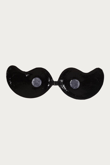 Zivame Padded Non Wired Low Coverage Stick On Bra - Black — image 8