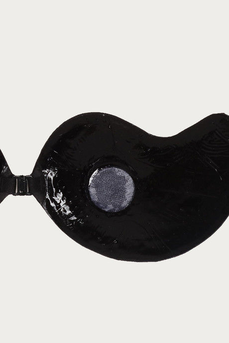 Zivame Padded Non Wired Low Coverage Stick On Bra - Black — image 9