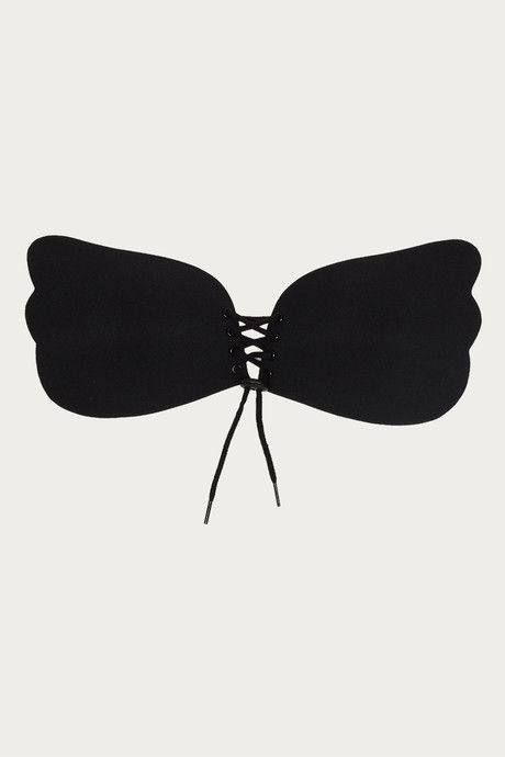 Zivame Padded Non Wired Low Coverage Stick On Bra-Black — image 6