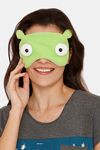Zivame Super Soft Sleep Eye Mask - Green — thumbnail 4