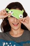 Zivame Super Soft Sleep Eye Mask - Green — thumbnail 5