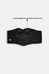 Zivame Short Slip Corset With Inbuilt Cups - Black — thumbnail 7