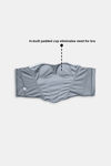 Zivame Short Slip Corset With Inbuilt Cups - Grey — thumbnail 7