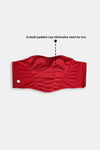 Zivame Short Slip Corset With Inbuilt Cups - Red — thumbnail 8