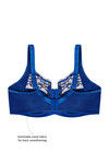 Zivame True Curv Very Lightly Padded Wired High 3/4Th Coverage Sag Lift Bra - Classic Blue — thumbnail 7