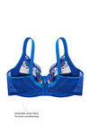 Zivame True Curv Very Lightly Padded Wired High 3/4Th Coverage Sag Lift Bra - Classic Blue — thumbnail 8