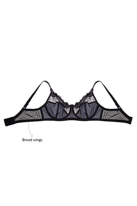 Zivame True Curv Single Layered Wired Full Coverage Sag Lift Bra - Black — image 8