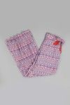 Zivame Extra Flared Geometric Printed Palazzo Pants with Belt- Red n Blue — thumbnail 6