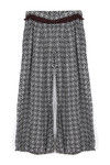 Zivame Geometric Print Palazzo Pant - Monochrome  — thumbnail 6