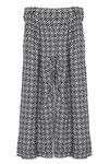 Zivame Geometric Print Palazzo Pant - Monochrome  — thumbnail 7