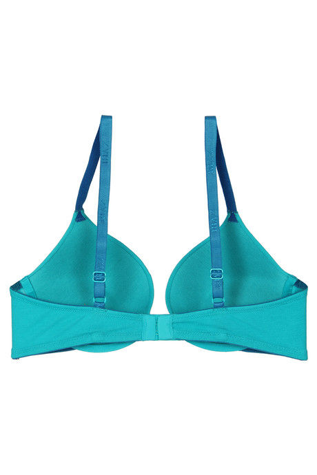 Zivame Padded  Under Wired Push Up Bra- Blue — image 6