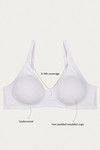 Zivame Double Layered Wired 3/4th Coverage T-Shirt Bra - Snow White — thumbnail 7