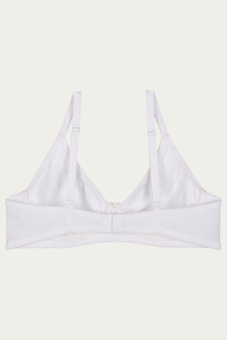 Zivame Double Layered Wired 3/4th Coverage T-Shirt Bra - Snow White — image 8