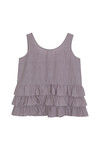 Zephyr Stripe Tiered Top- Maroon Stripe — thumbnail 6