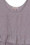 Zephyr Stripe Tiered Top- Maroon Stripe — thumbnail 7