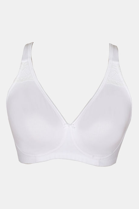 

Zivame Cotton Wirefree Non Padded Bra White, Whites