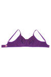 Zivame Basics Double Layered Non Wired 3/4th Coverage Sag Lift Bra-Purple Magic — thumbnail 7