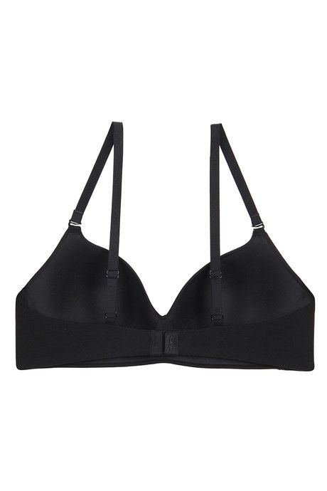 Zivame Padded Non Wired 3/4th Coverage T-Shirt Bra-Black — image 6
